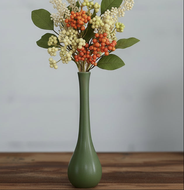 Handmade White Porcelain Pendant – Elegant Glazed Zen Art