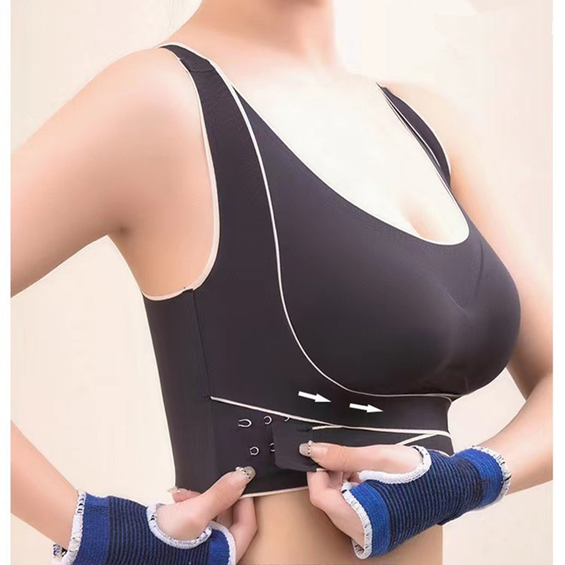 Traceless Shockproof Sports Bra for Women | Anti-Sagging, Comfortable Yoga & Running Bra