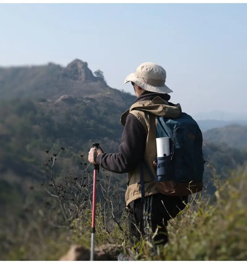 Italian Coffee Machine – Handheld Electric Travel Coffee Maker for Capsules & Powder