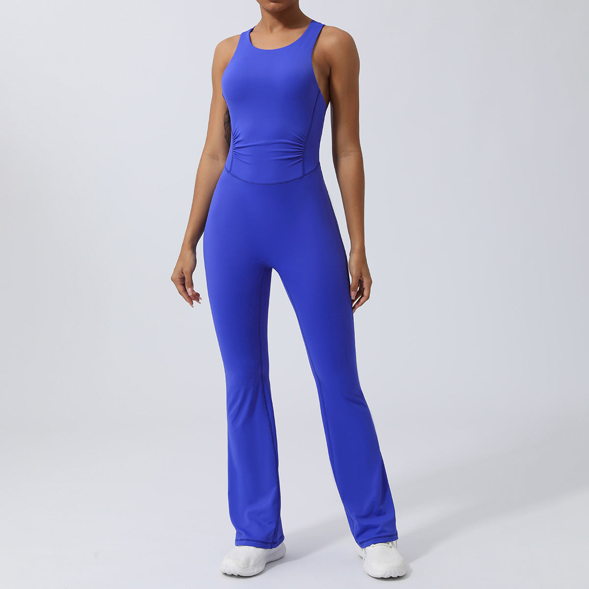 Women’s Quick-Dry High-Elasticity Jumpsuit | Breathable Nylon-Spandex Activewear One-Piece