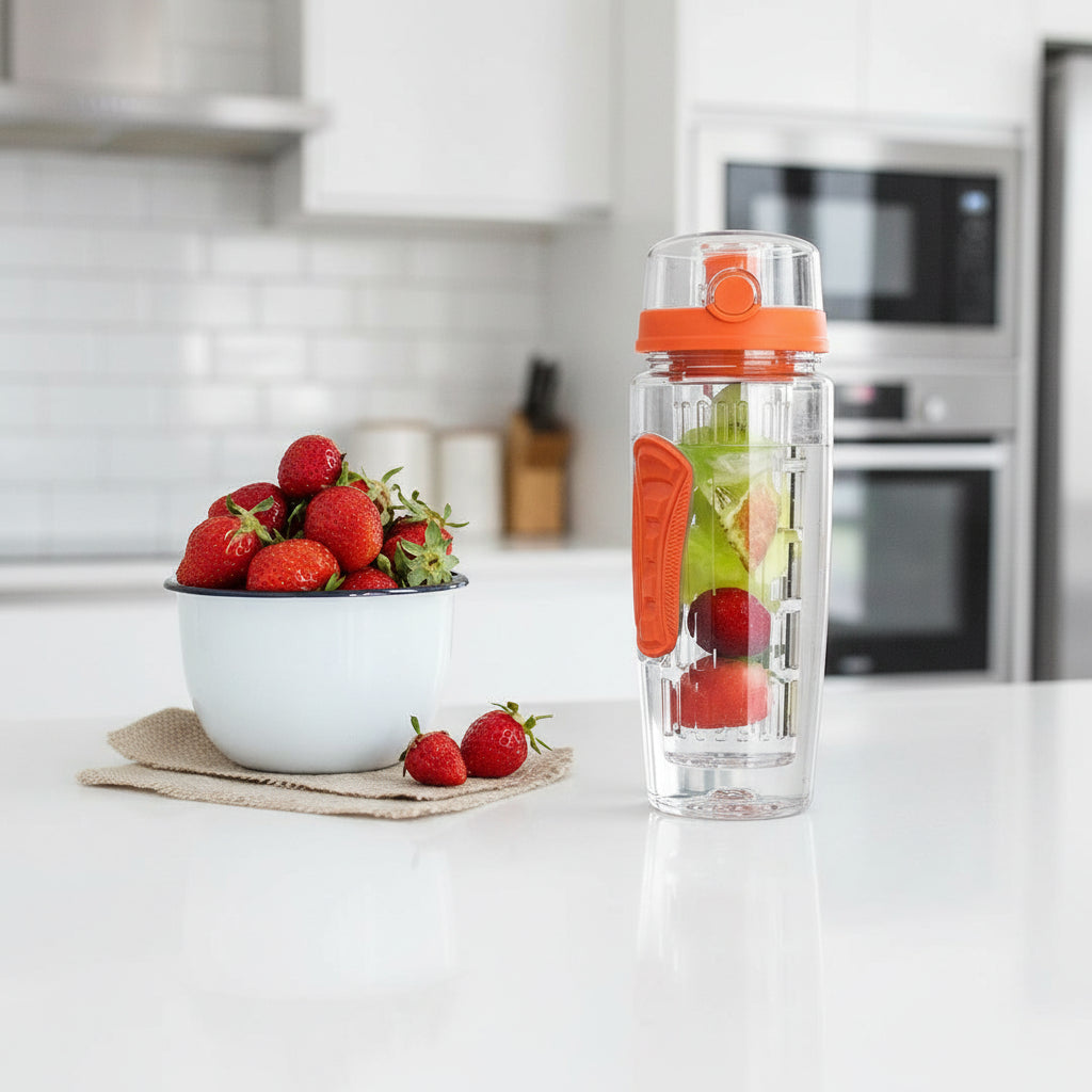 1000ml Outdoor Fruit Infuser Water Bottle – BPA-Free Tritan | Healthy Hydration On-the-Go