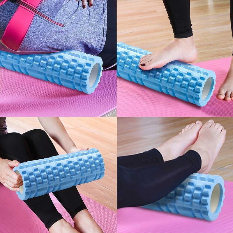 Yoga Foam Roller – Deep Muscle Massage & Recovery Roller for Fitness & Stretching