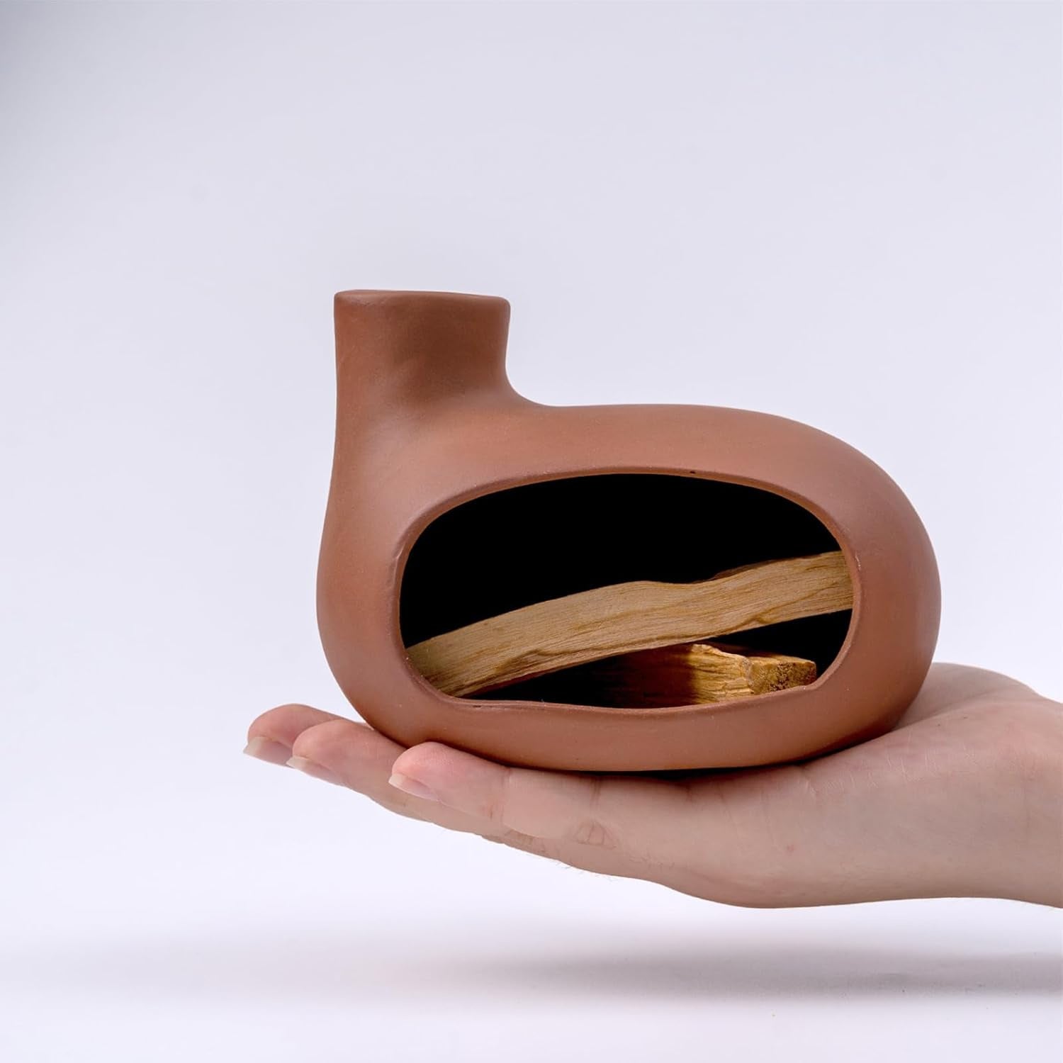 Ceramic Incense Burner for Palo Santo & Sage – Aromatherapy Relaxation Home Decor