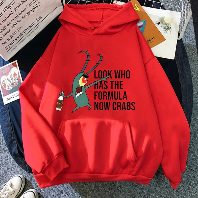 SpongeBob Cartoon Hooded Sweatshirt – Unisex Casual Long Sleeve Jacket