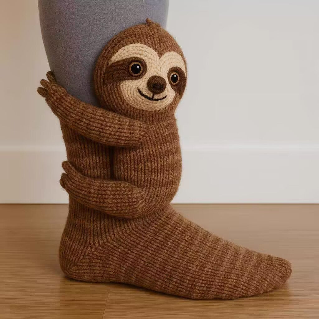 Ultra-Comfort 3D Animal Socks – Breathable Cotton, Warm, Durable & Playful Design