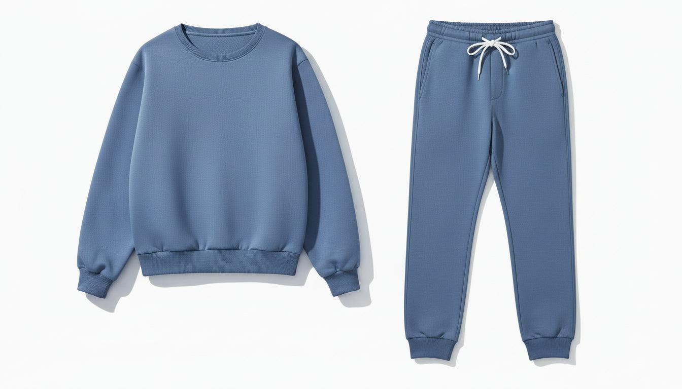Women’s 2-Piece Sweatshirt & Sweatpants Set – Soft Fleece Loungewear, Casual Tracksuit Outfit