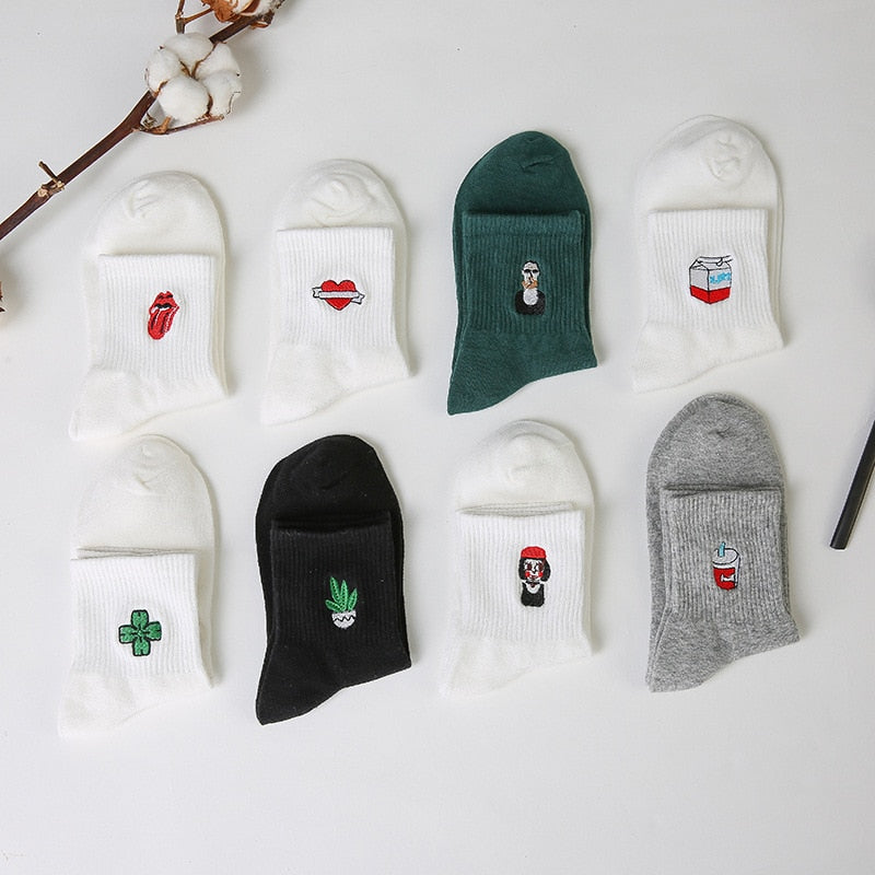 Unisex Cotton Short Socks – Breathable, Soft, Stretchy Casual Socks for Couples & Everyday Wear