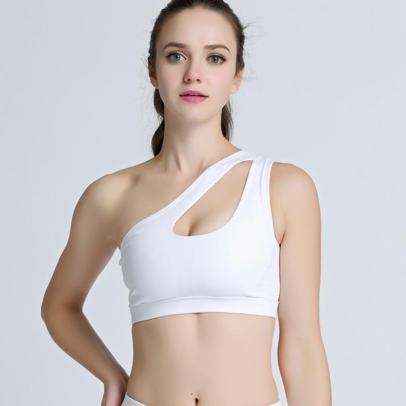 One Shoulder Sports Bra for Women – Large