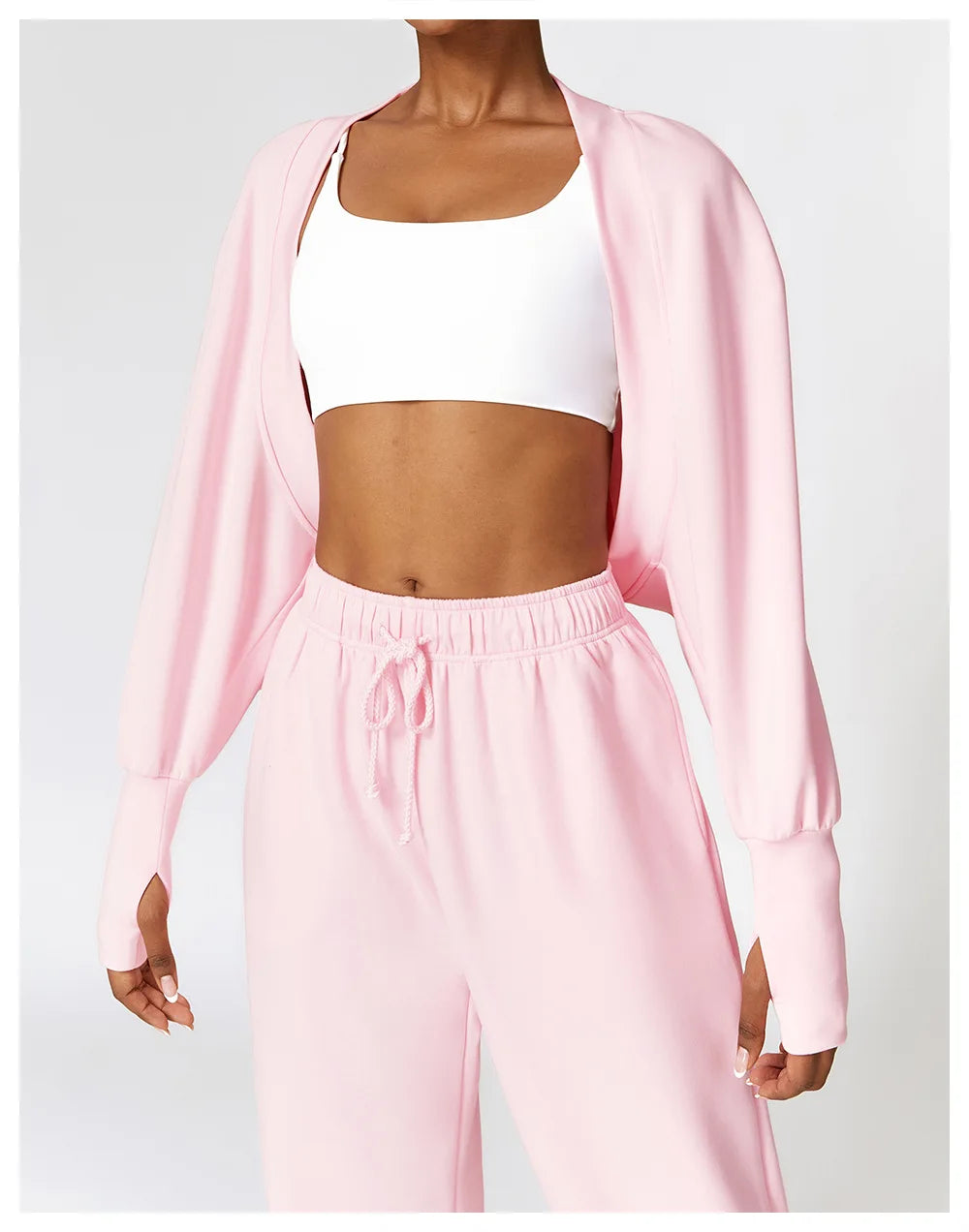 Women's Spring Jogger Set – Joggers | Casual Solid Color Trousers