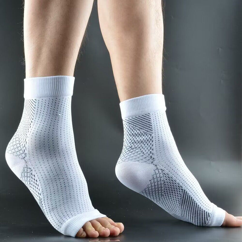 Sports Compression Calf Socks – Outdoor Fitness, Anti-Friction, Elastic Cycling & Skipping Rope Support