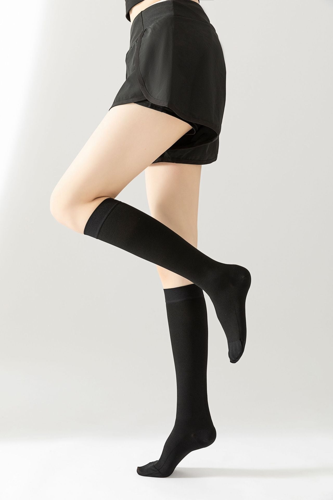 Calf Pressure Socks for Women – Merz Second Grade Compression Socks | Quick-Dry, Anti-Friction, Nylon Support Socks