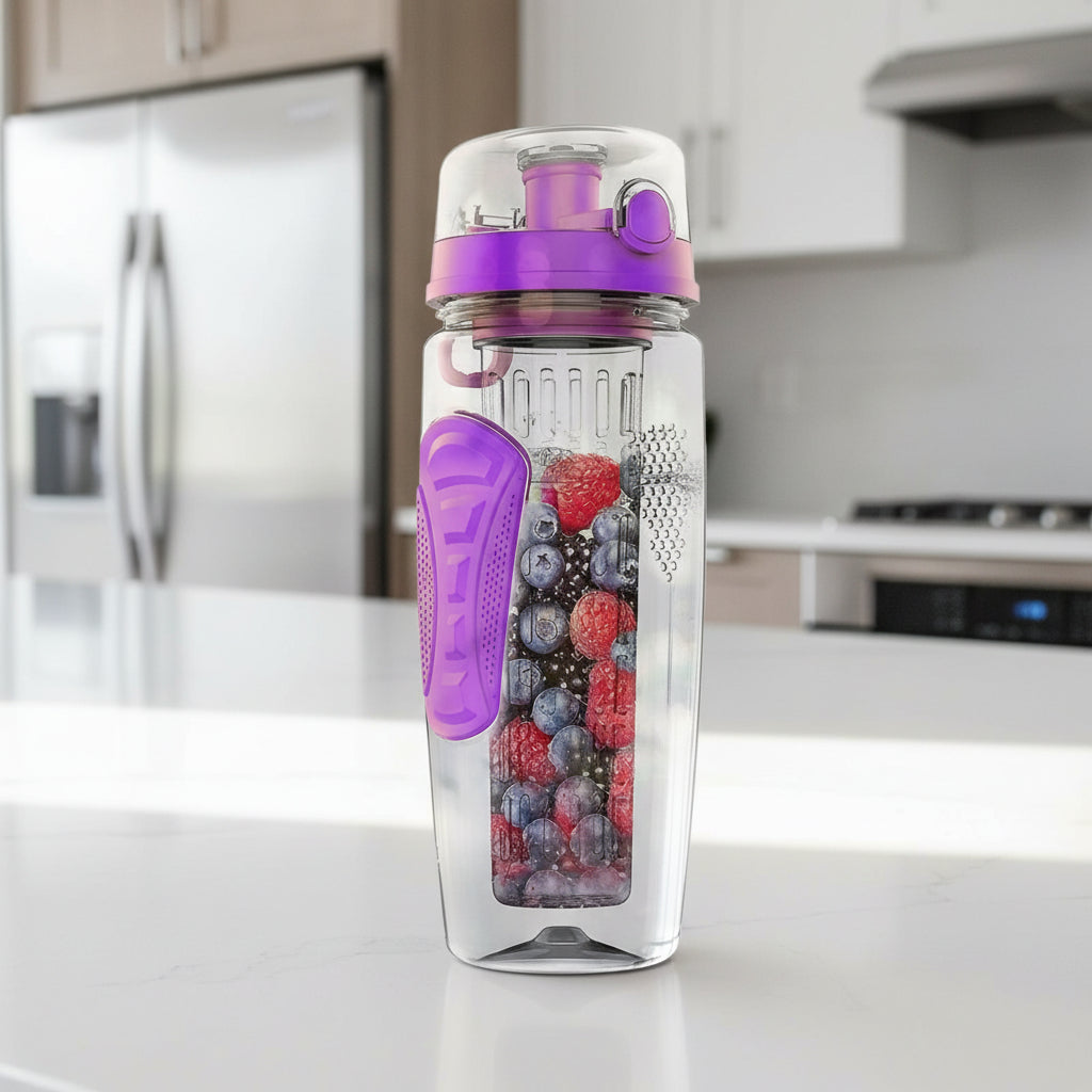 1000ml Outdoor Fruit Infuser Water Bottle – BPA-Free Tritan | Healthy Hydration On-the-Go