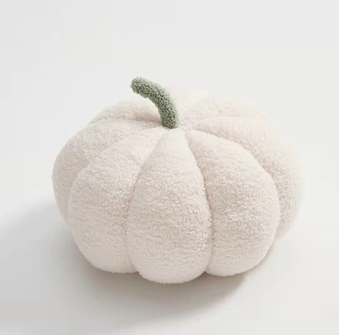 Pumpkin Plush Doll Pillow – Soft PP Cotton Stuffed Toy & Cozy Home Cushion