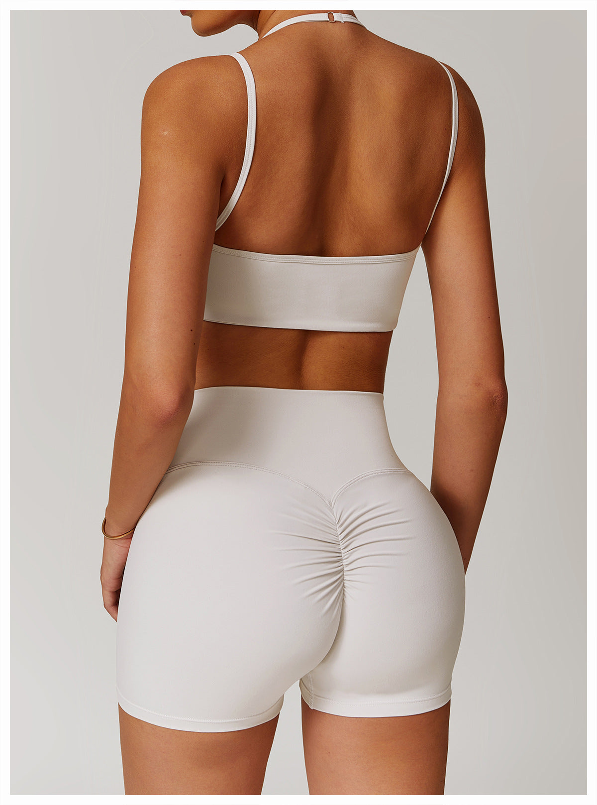 High-Waisted Shaping Yoga Shorts for Women – Peach Lift, Tummy Control, Brushed Comfort Fabric | Running, Fitness & Yoga Shorts