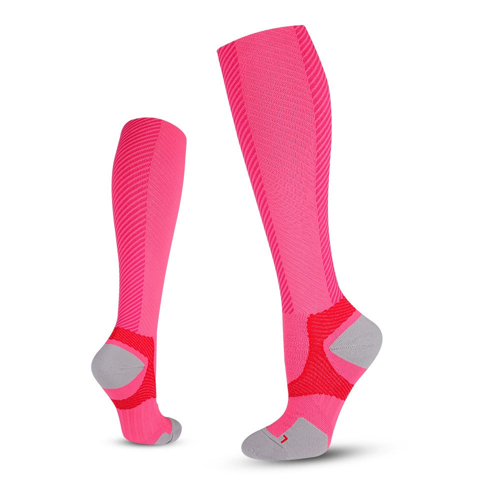 Premium Nylon Sports Socks – Anti-Friction Performance, Color-Matched Design, Running-Ready Comfort