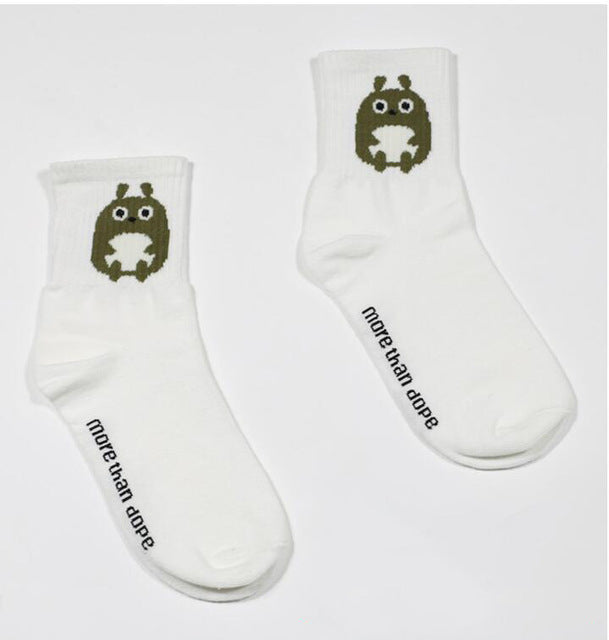 Harajuku Cute Emoji Socks for Women – Cartoon Cotton Short Socks | Fashion, Hipster, Creative & Comfortable