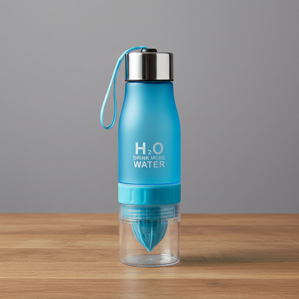 Lemon Bottle 650ml – Multi-Color Sport Water Bottle for Yoga, Gym & Outdoor