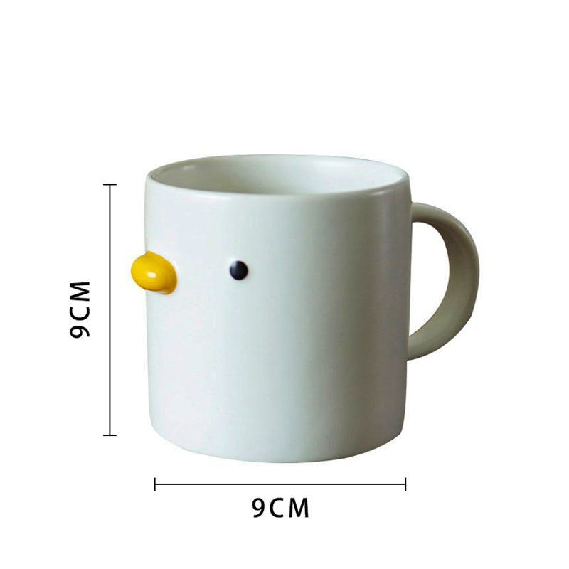 Ceramic Chicken Mug & Coffee Cup – 200ml & 400ml Cute Drinkware
