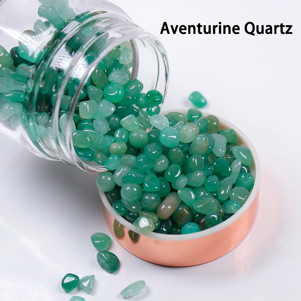 Natural Crystal Elixir Bottle – Gemstone Healing Glass Bottle with Tea Filter | Energy-Infused Crystal Water Bottle