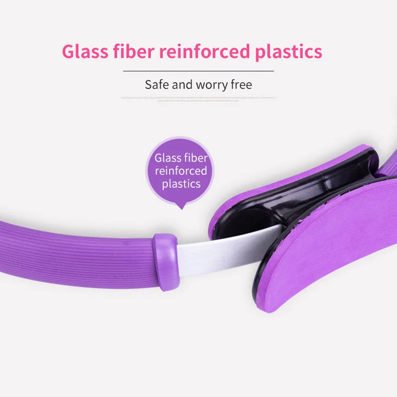 Pilates Circle Yoga Ring – Non-Slip Fitness Toning Ring for Full Body Workout