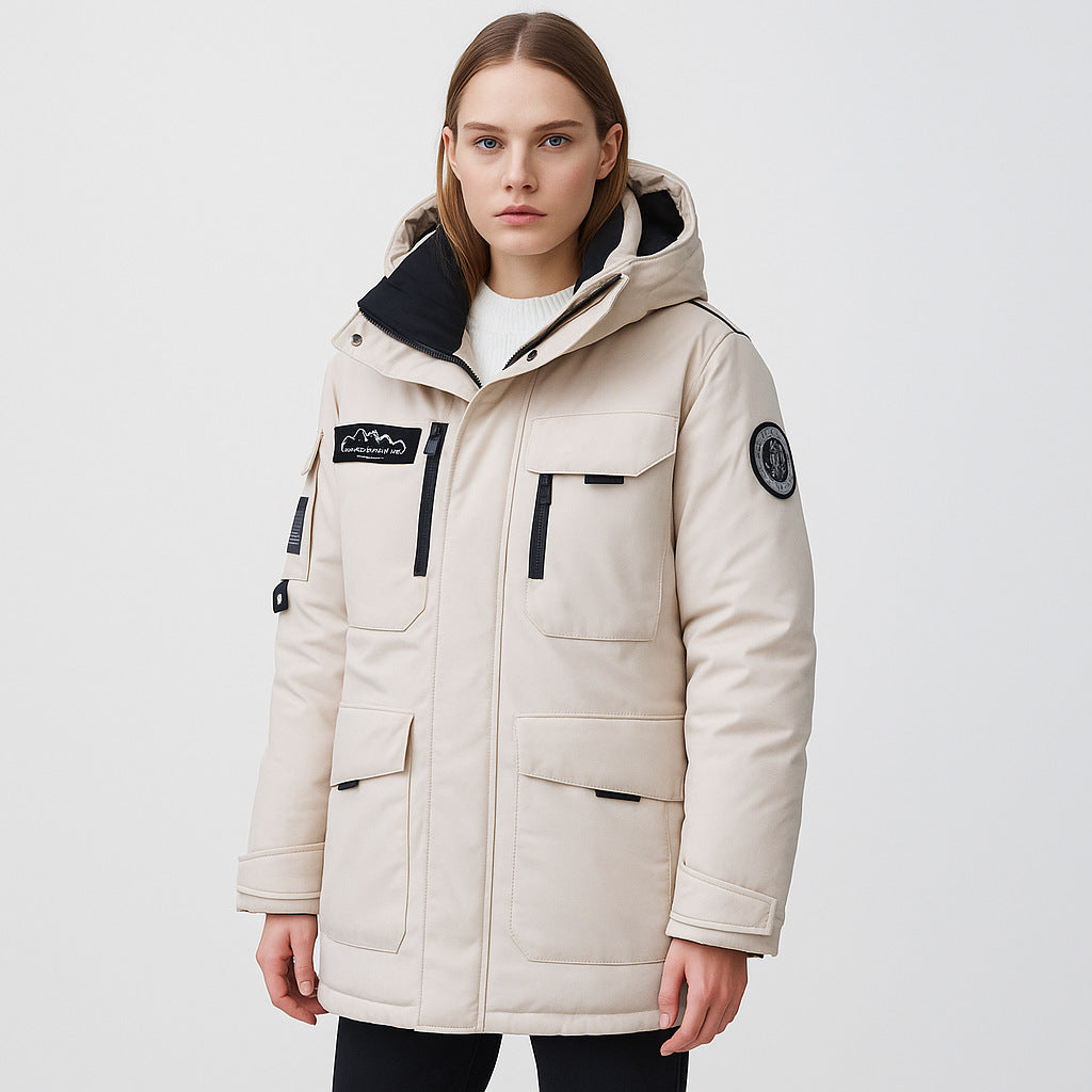 Winter & Workwear Parka Down Jacket for Women – Thick Winter Coat,  Casual Style