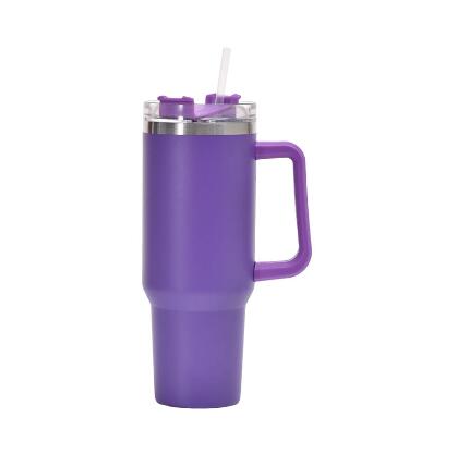 Stainless Steel Insulated Cup 40oz with Straw – Durable, Leak-Proof & Portable