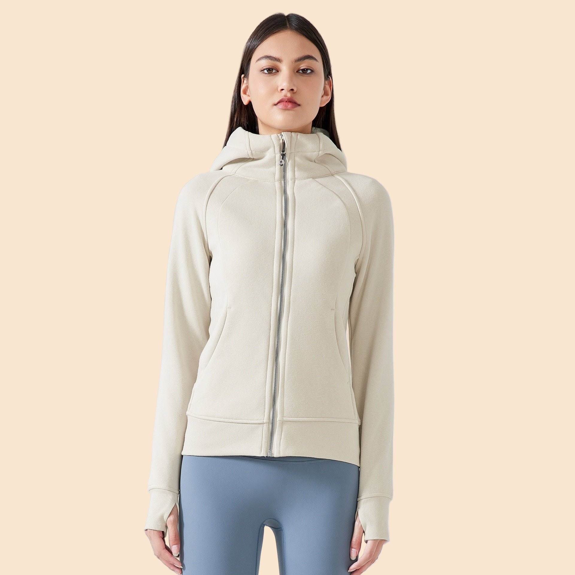 Thick Warm Hooded Sports Jacket for Men &amp; Women – Fitness &amp; Running Hoodie