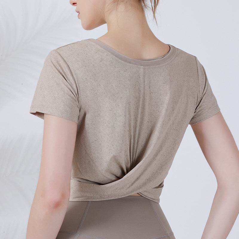 Premium Nylon Spandex T-Shirt – Fitness, Running & Outdoor Sports Wear