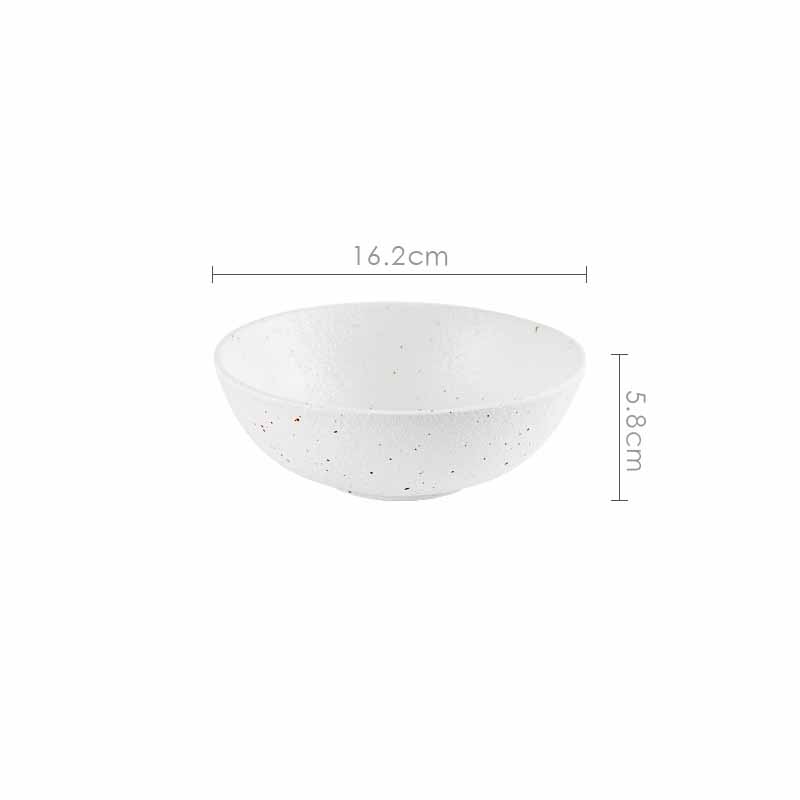 Porcelain Dinnerware Set – Elegant Rice, Noodle Bowls & Plates