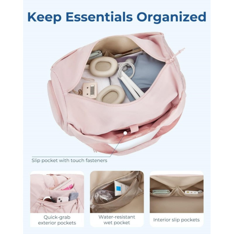 Women's Large Capacity Yoga Bag – Stylish Handbag for Indoor Sports