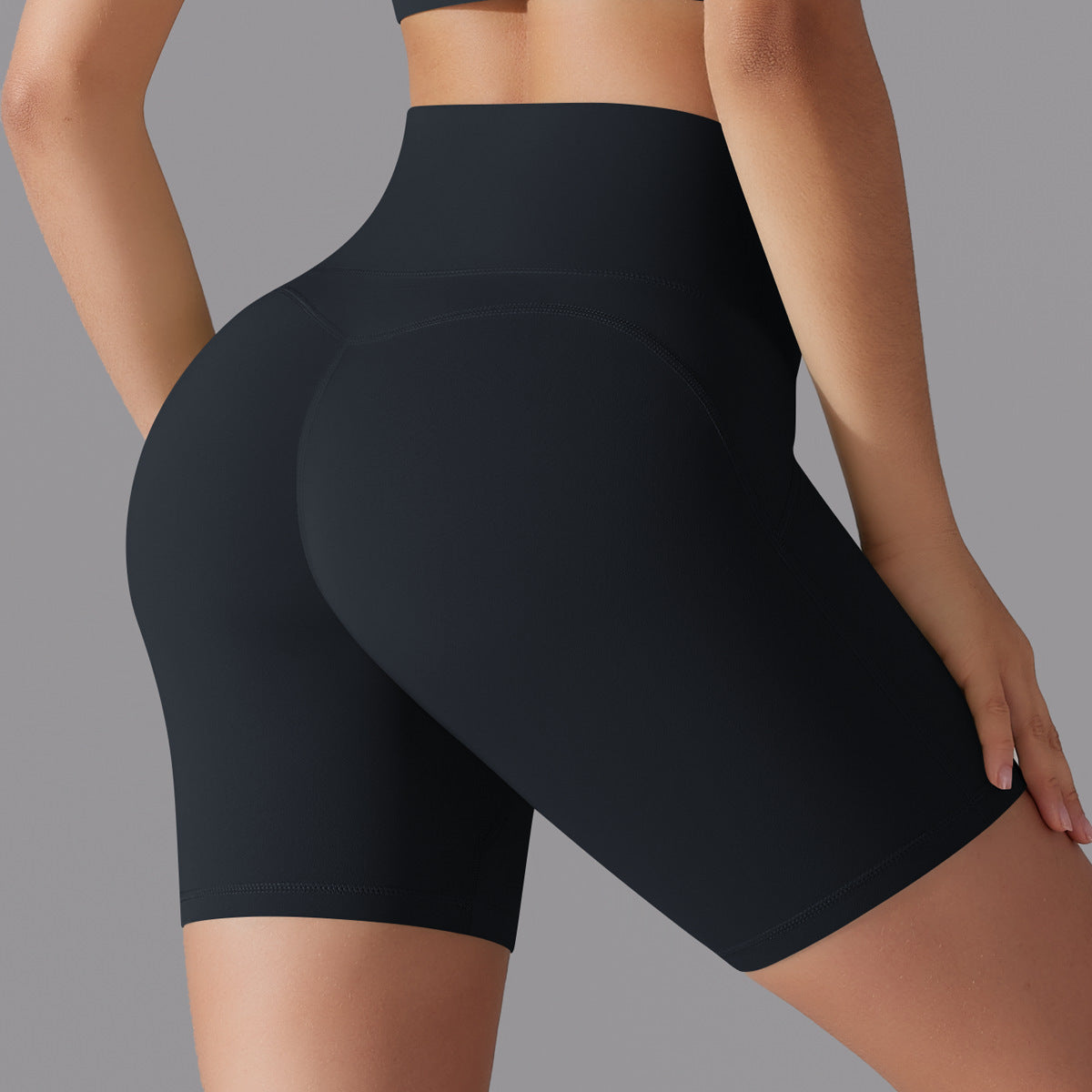 Women’s High Waist Yoga Shorts – Seamless, Stretchy, Moisture-Wicking Activewear for Fitness & Everyday Comfort