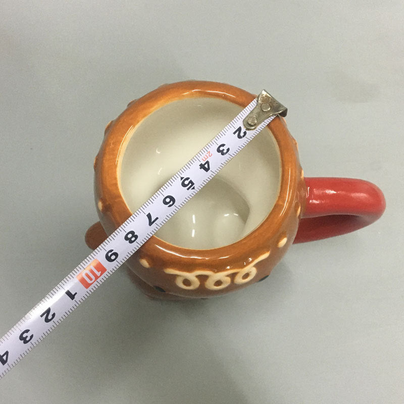 American-Style Porcelain – Heat-Resistant Handle Mug