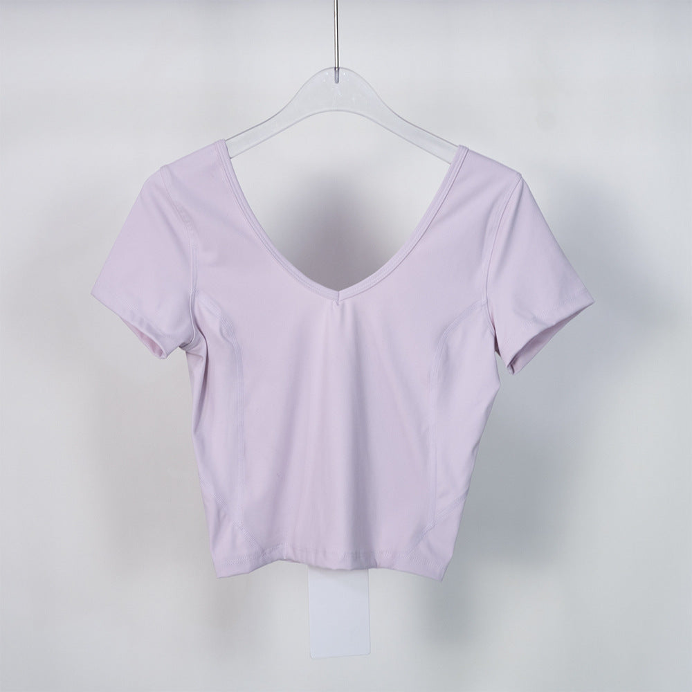 Breathable Women’s Short-Sleeve Pullover T-Shirt – Lightweight, Stretchy, Quick-Dry Active Top