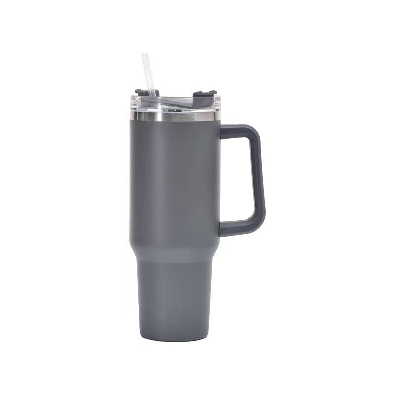 Stainless Steel Insulated Cup 40oz with Straw – Durable, Leak-Proof & Portable