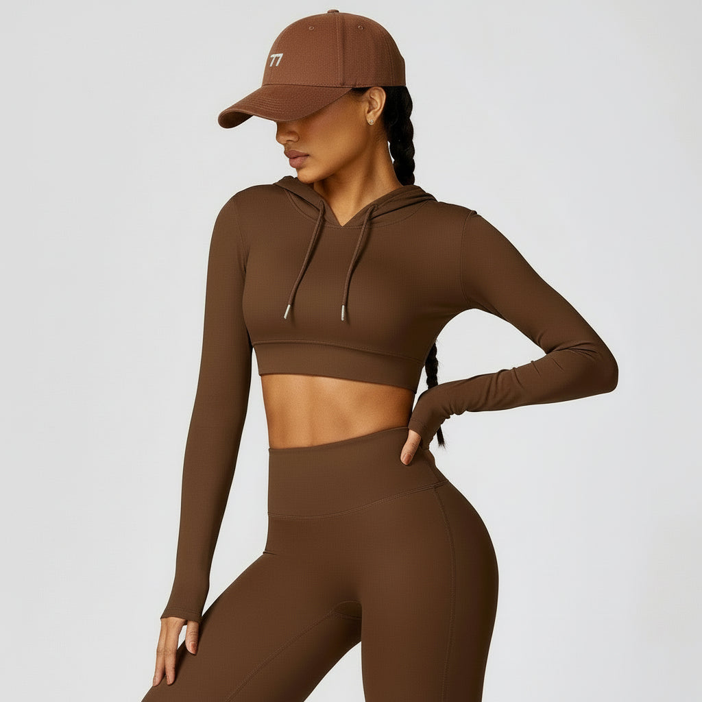 Women’s Quick-Dry Long Sleeve Sport Top | Breathable, Lightweight, 4-Season Activewear