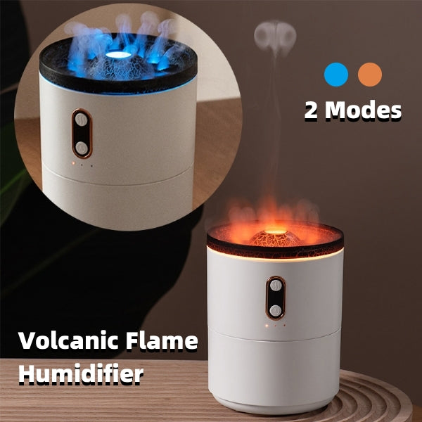 Volcanic Flame Aroma Essential Oil Diffuser –  Jellyfish Humidifier & Night Light