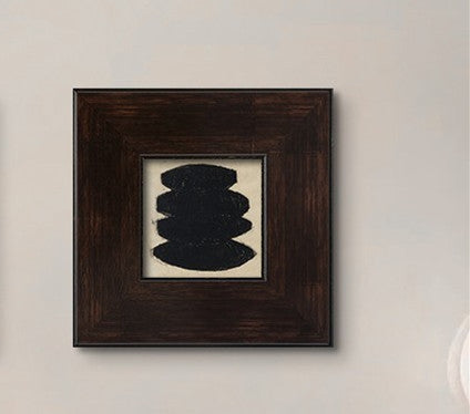 Silent Style Floral Canvas Wall Art – Framed Decorative Painting