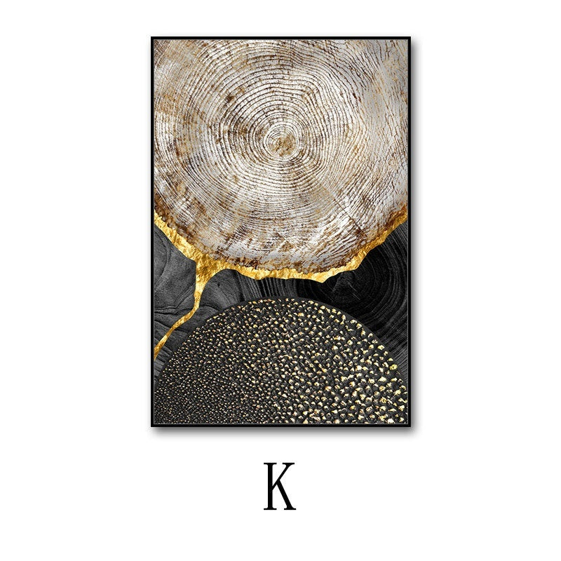 Modern Minimalist Abstract Wall Art – Hotel & Office Decorative Painting