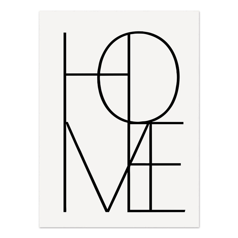 Abstract Bohemian Art Poster – Canvas Wall Painting for Living Room Decor