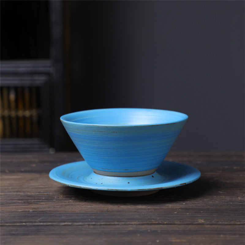 Japanese Style Porcelain Mug Set – Eco-Friendly Coffee Cups with Saucer