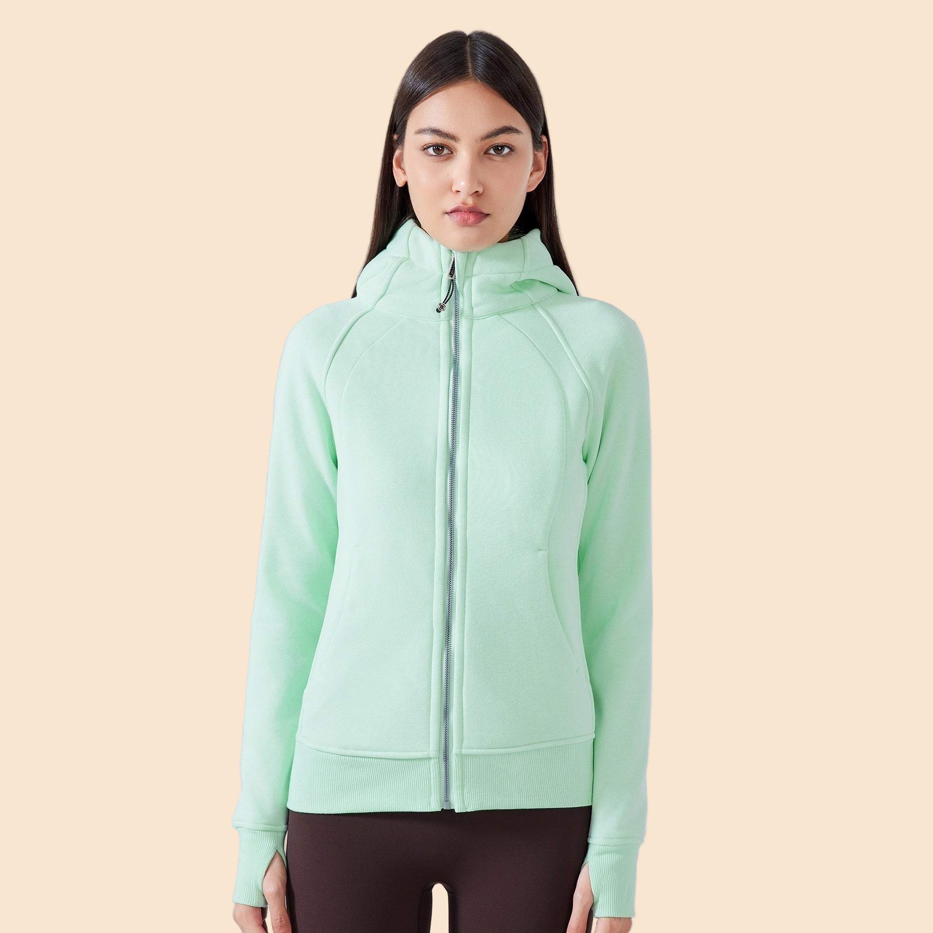 Thick Warm Hooded Sports Jacket for Men &amp; Women – Fitness &amp; Running Hoodie