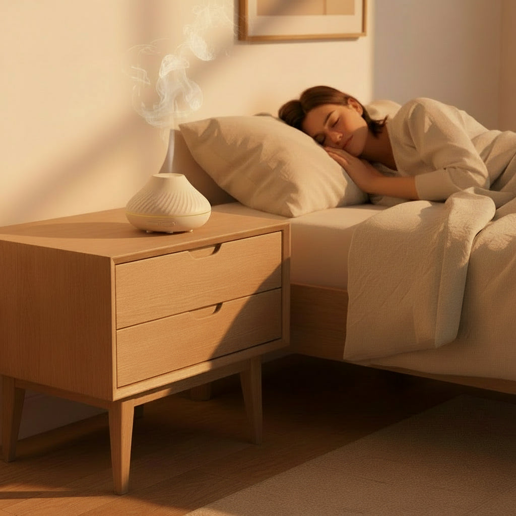 Flame Aroma Diffuser – Flame Humidifier & Essential Oil Aromatherapy Volcano Diffuser