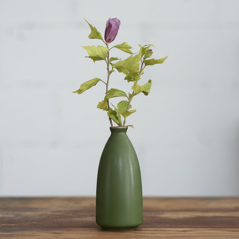 Handmade White Porcelain Pendant – Elegant Glazed Zen Art