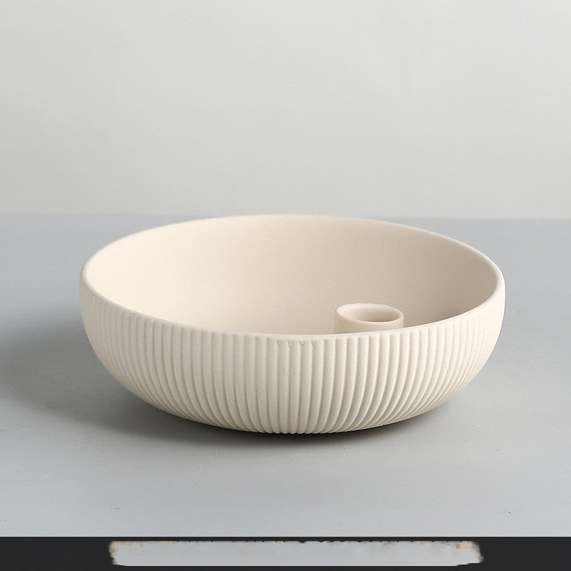 Handmade Porcelain Candle Jar – Modern Minimalist Home Decor