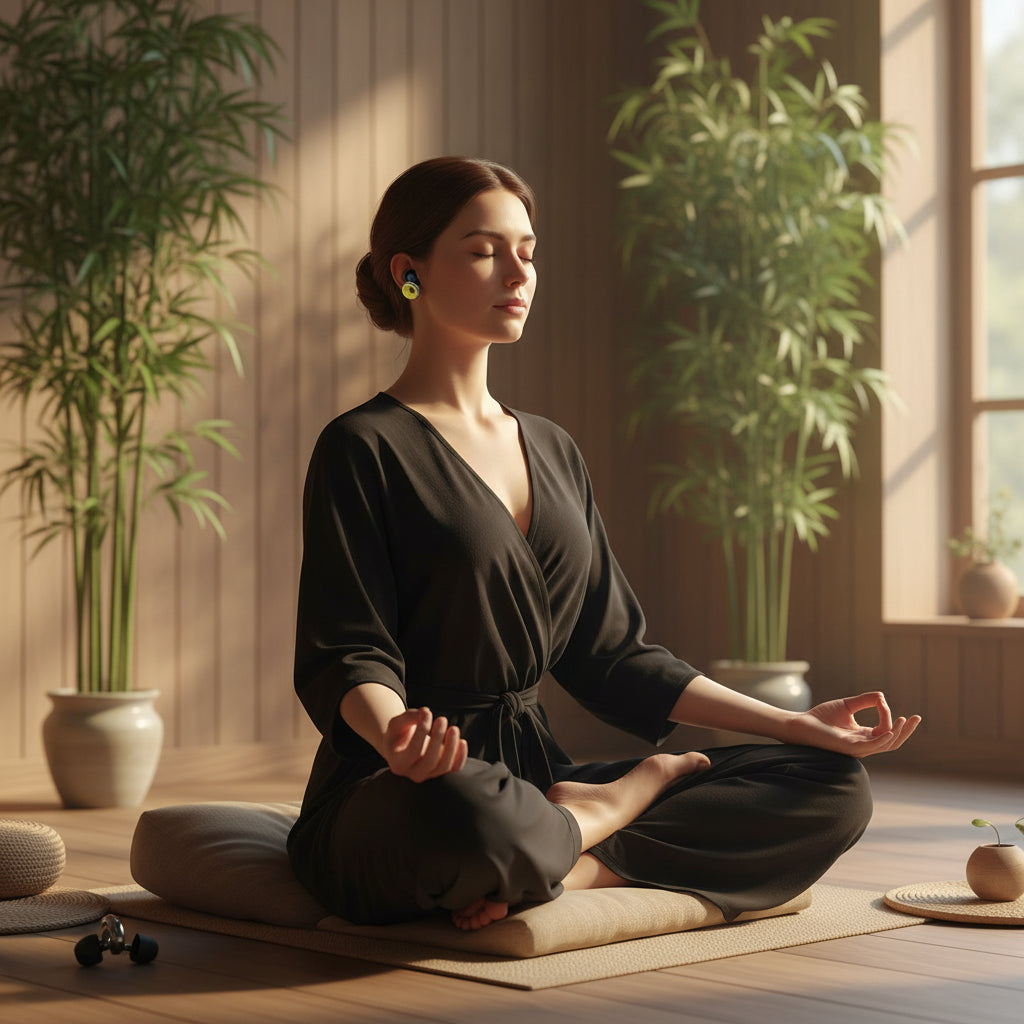 Premium Silicone Noise‑Reduction Ear Plugs – Sound Insulation for Sleep, Meditation & Focus