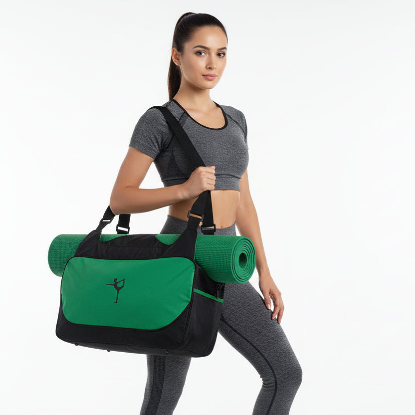 Large Capacity Yoga Bag – Durable Fitness & Outdoor Gym Bag