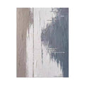 Handmade Abstract Grey Oil Painting Canvas – Modern Textured Wall Art