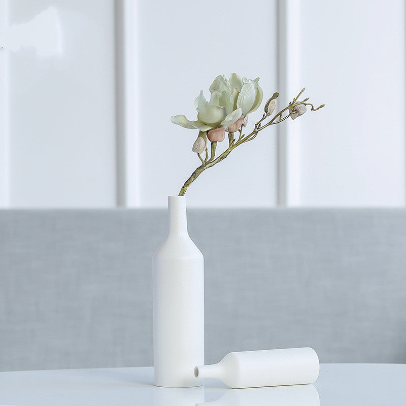 Creative Ceramic Vase – Minimalist Hydroponic Decorative Ornament