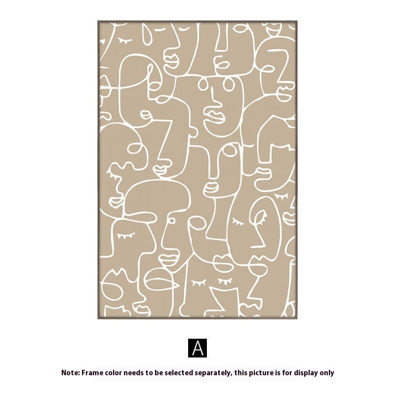 Living Room Painting – Handcrafted Spray Art for Wall Decoration