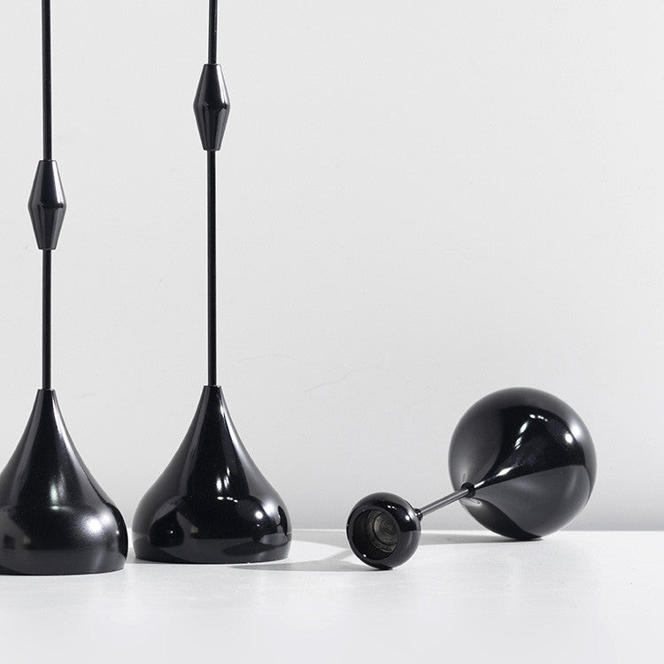 Water Drop Alloy Candle Holder – Creative Desktop & Chandelier Decor